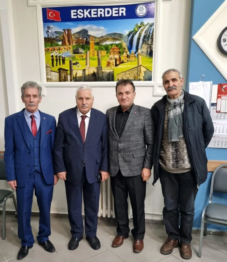 ERDEF BAŞKANI ÇATAKÇI ESKERDER’İ ZİYARET ETTİ!