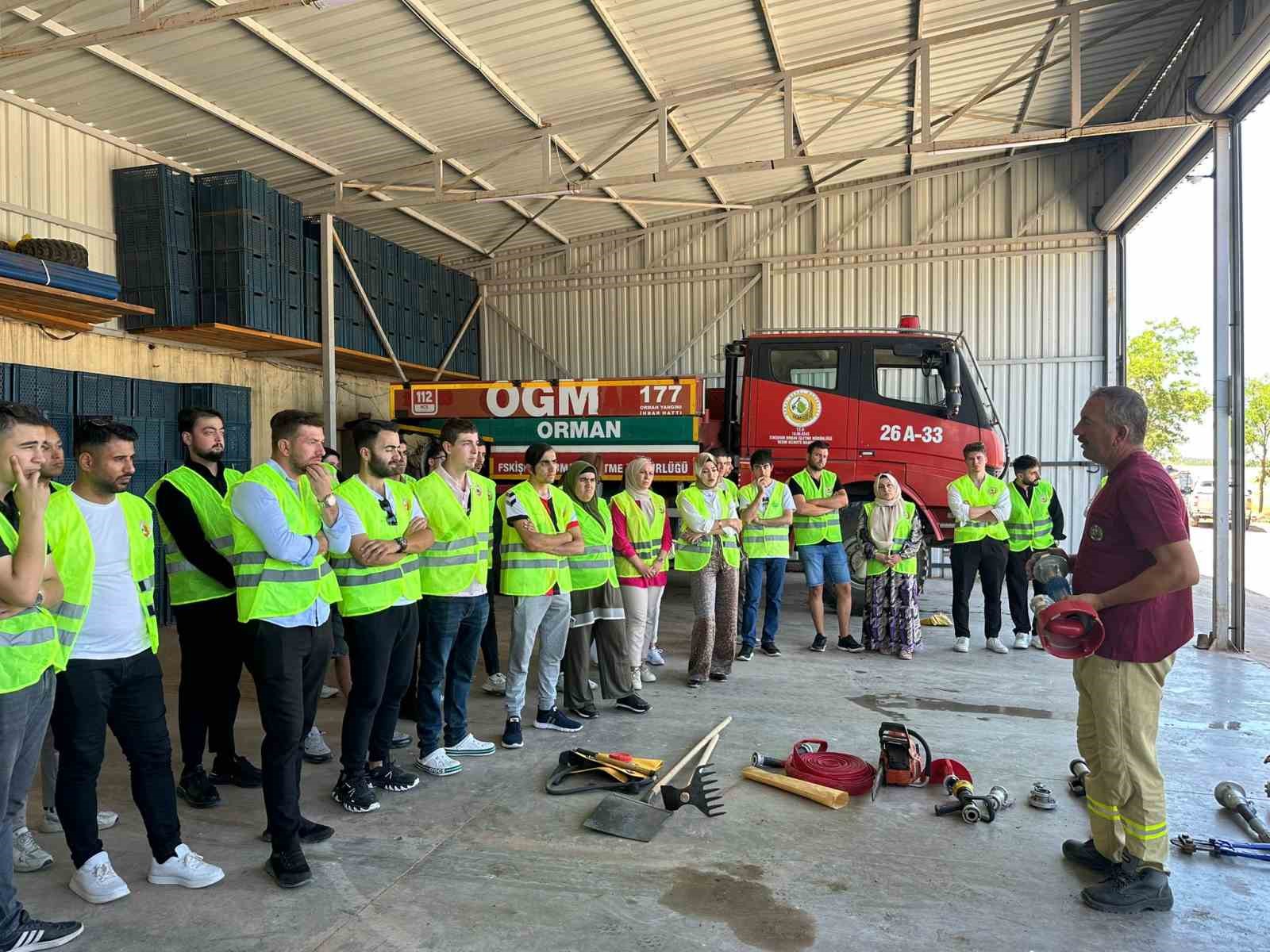 Orman Yangınlarına Karşı AK Gençlik’ten Duyarlı Katılım