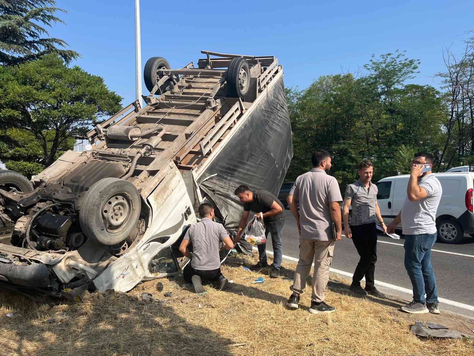 Eskişehir’de trafik kazası, 2 yaralı