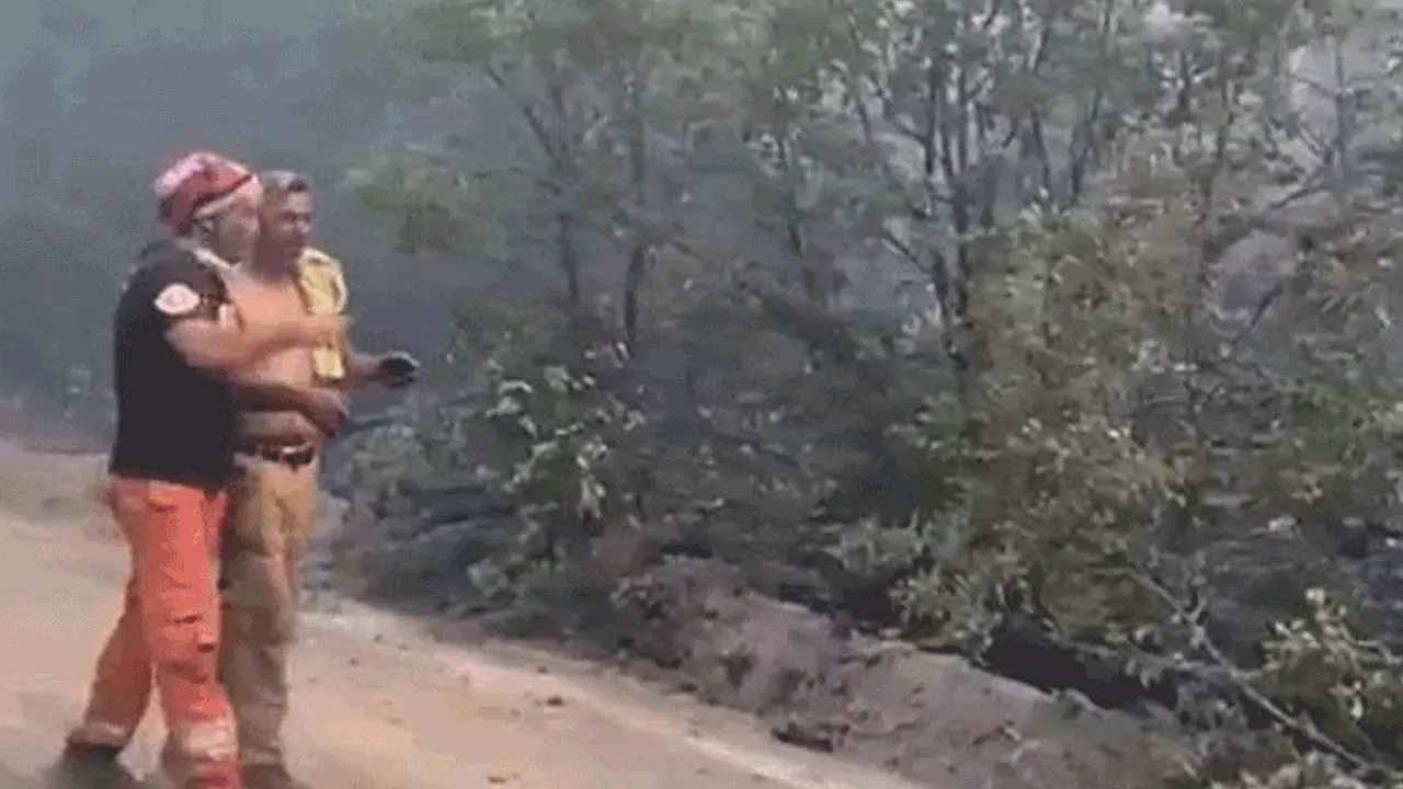 Seyitgazi Yangınında Yaralanan Gönüllü Yoğun Bakımda
