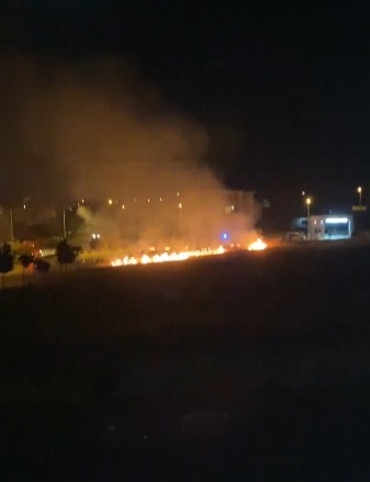 Aşağı Söğütönü’nde Gece Yarısı Yangın Paniği