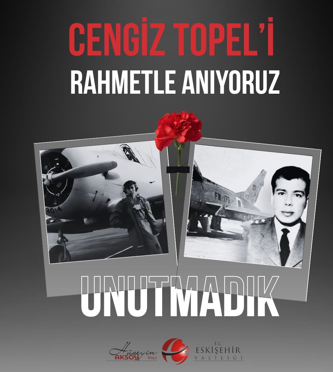 Eskişehir Valisi Hüseyin Aksoy'dan Cengiz Topel vefatına özel mesaj yayımladı!