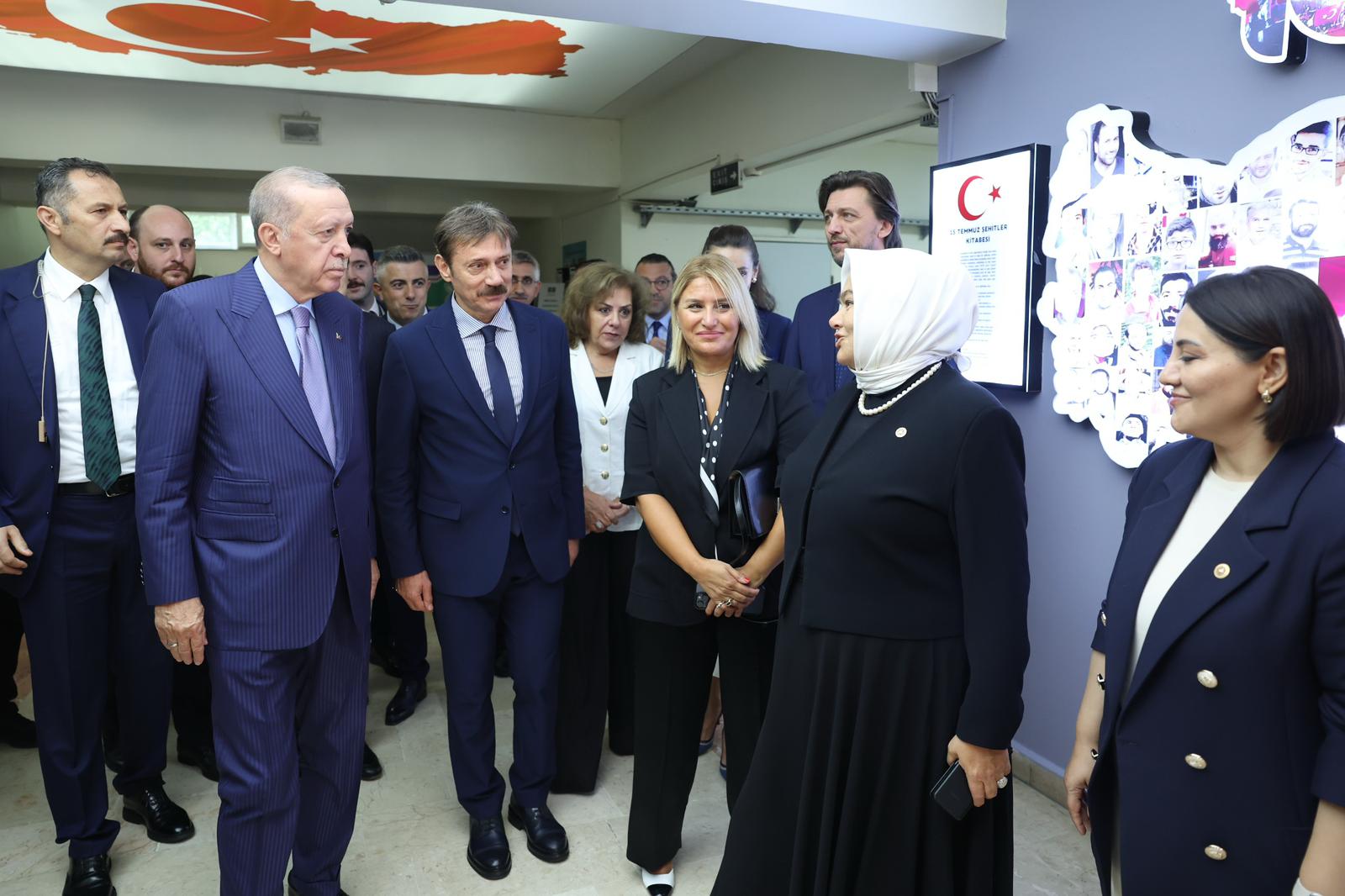 Ayşen Gürcan, Cumhurbaşkanı Erdoğan ile eğitim yılı açılışında!