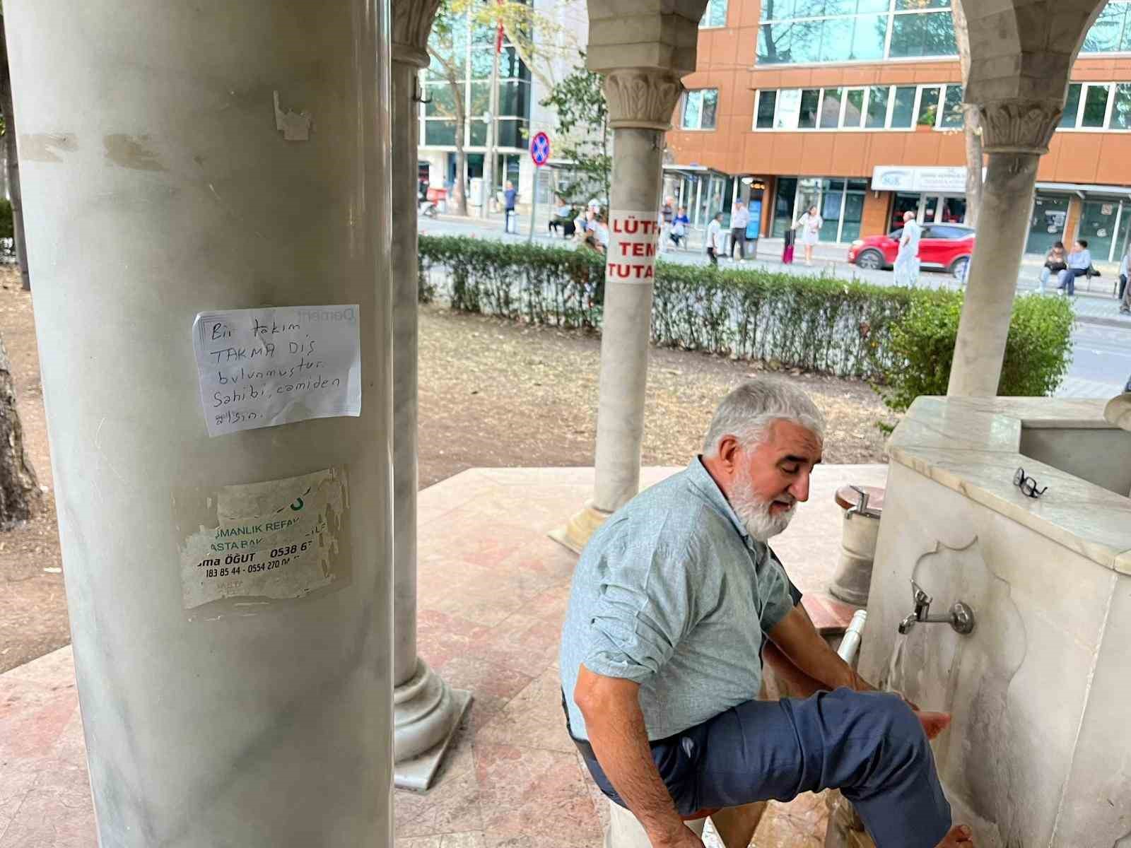 Camide unutulan dişlerin sahibi her yerde aranıyor