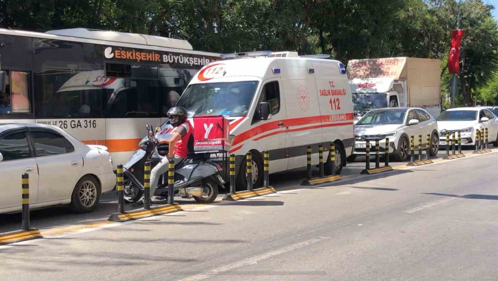 Yapılan duba çalışması ambulansların işini zorlaştırıyor