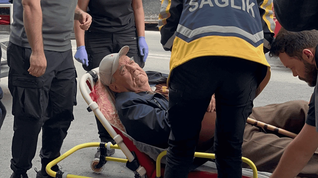 Eskişehir’de otobüs kapısına sıkışan yaşlı adam yaralandı!