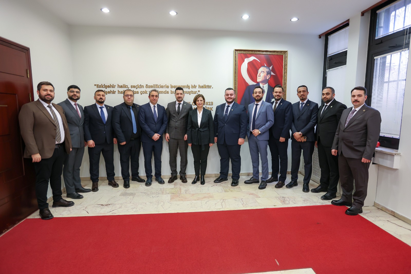 Şehrin geleceği için el ele: ESMİAD, Ünlüce, Kurt ve Ataç’ı ziyaret etti!