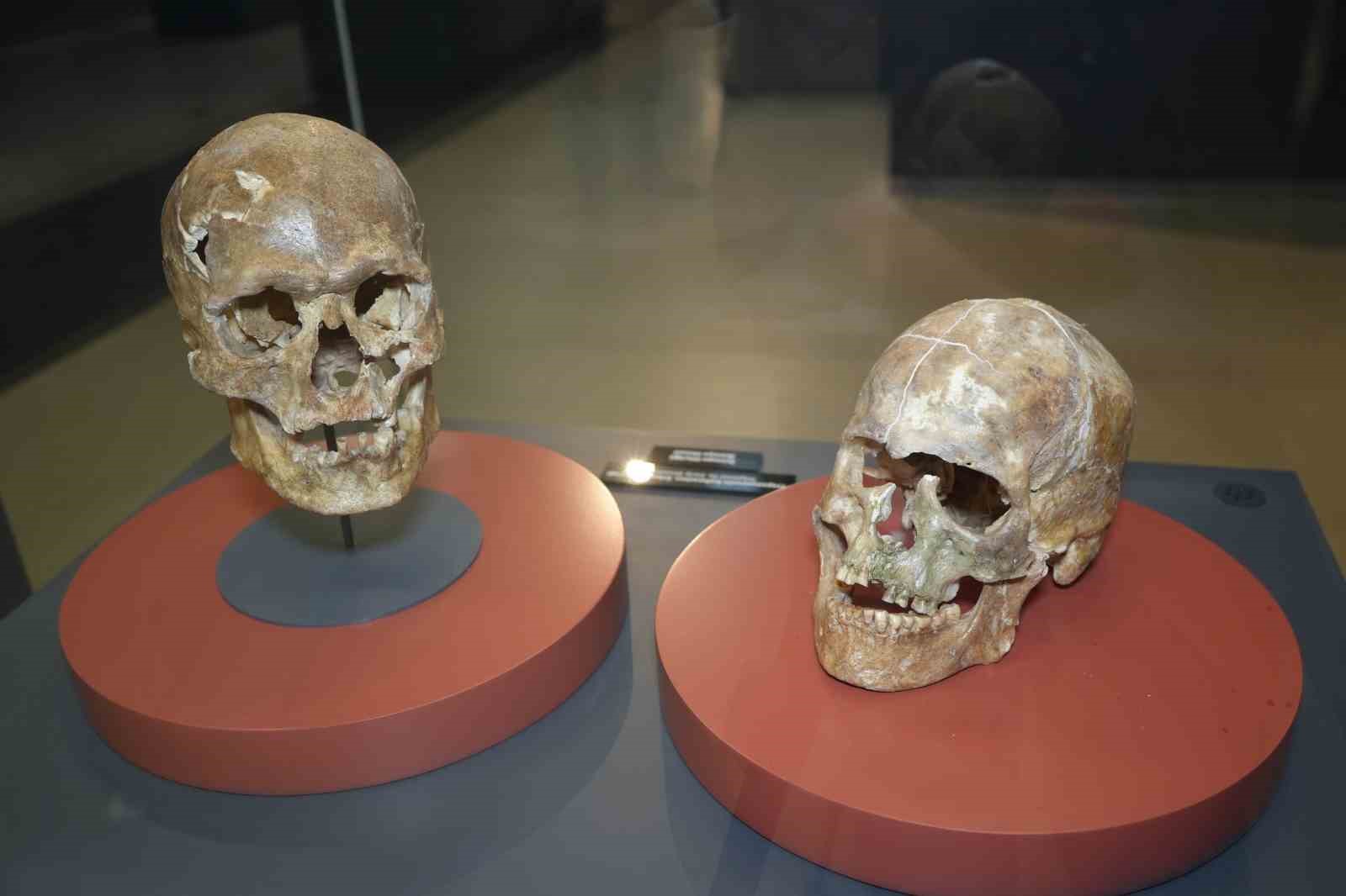 5 bin yıllık kafatası ve Amisos Hazineleri ilgi odağı oldu