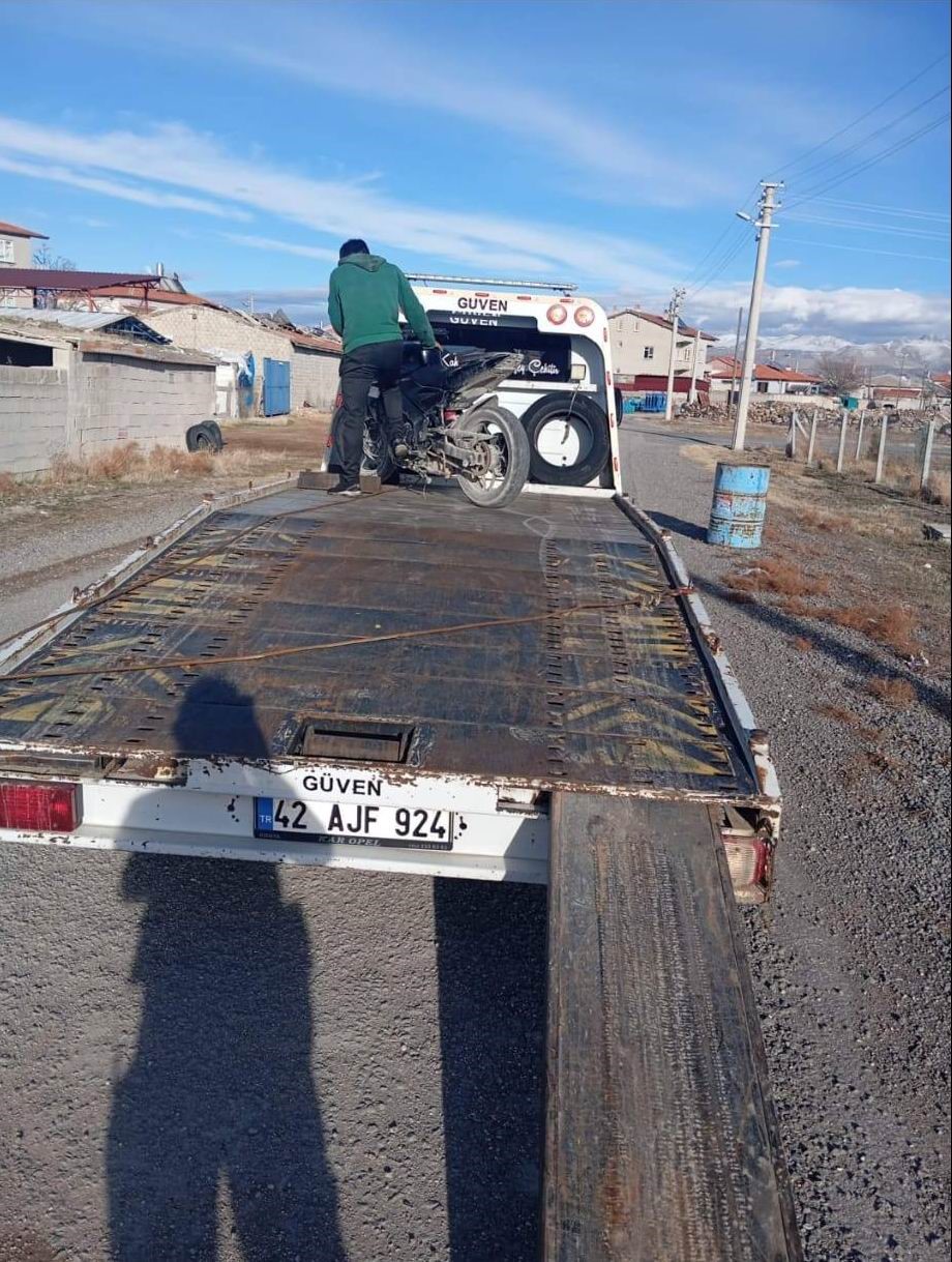 Karapınar’da trafik denetimleri