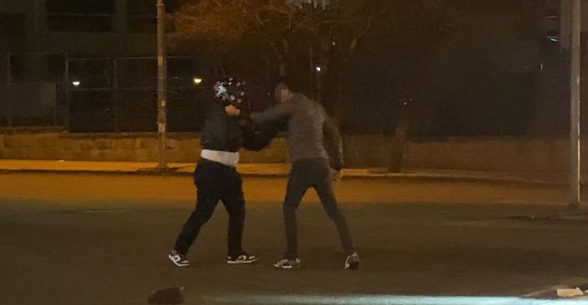 Ankara’da trafikteki kavga kamerada