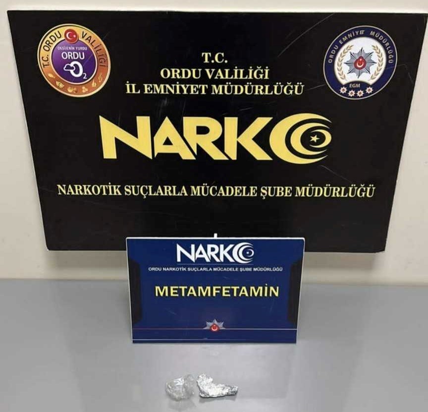 Ordu’da uyuşturucu operasyonlarında 2 tutuklama