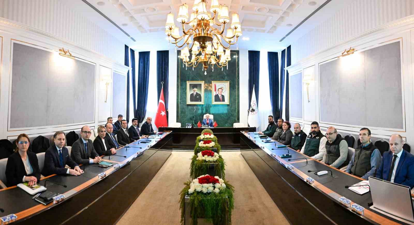 Kırklareli’nde tarım, orman, su, doğa konuma ve milli parklar hizmetleri masaya yatırıldı