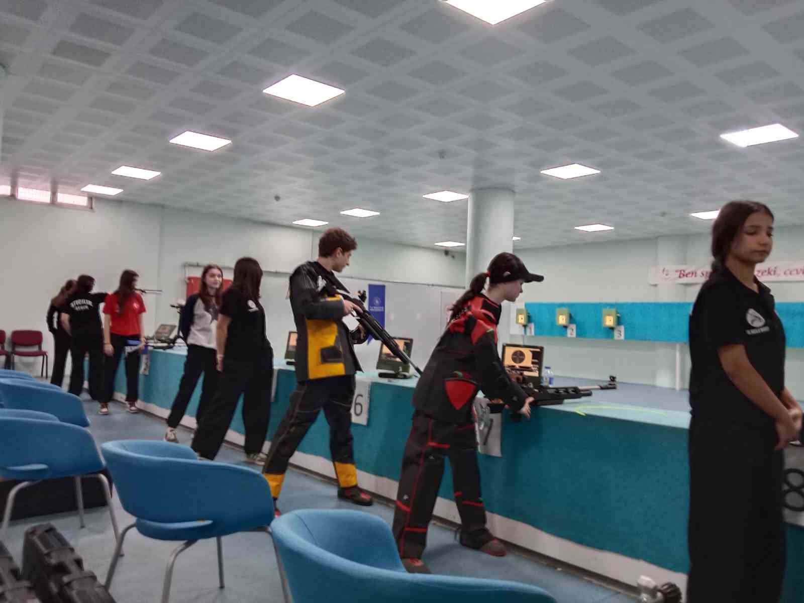 Aydın’da Havalı Silahlar İl Şampiyonası düzenlendi