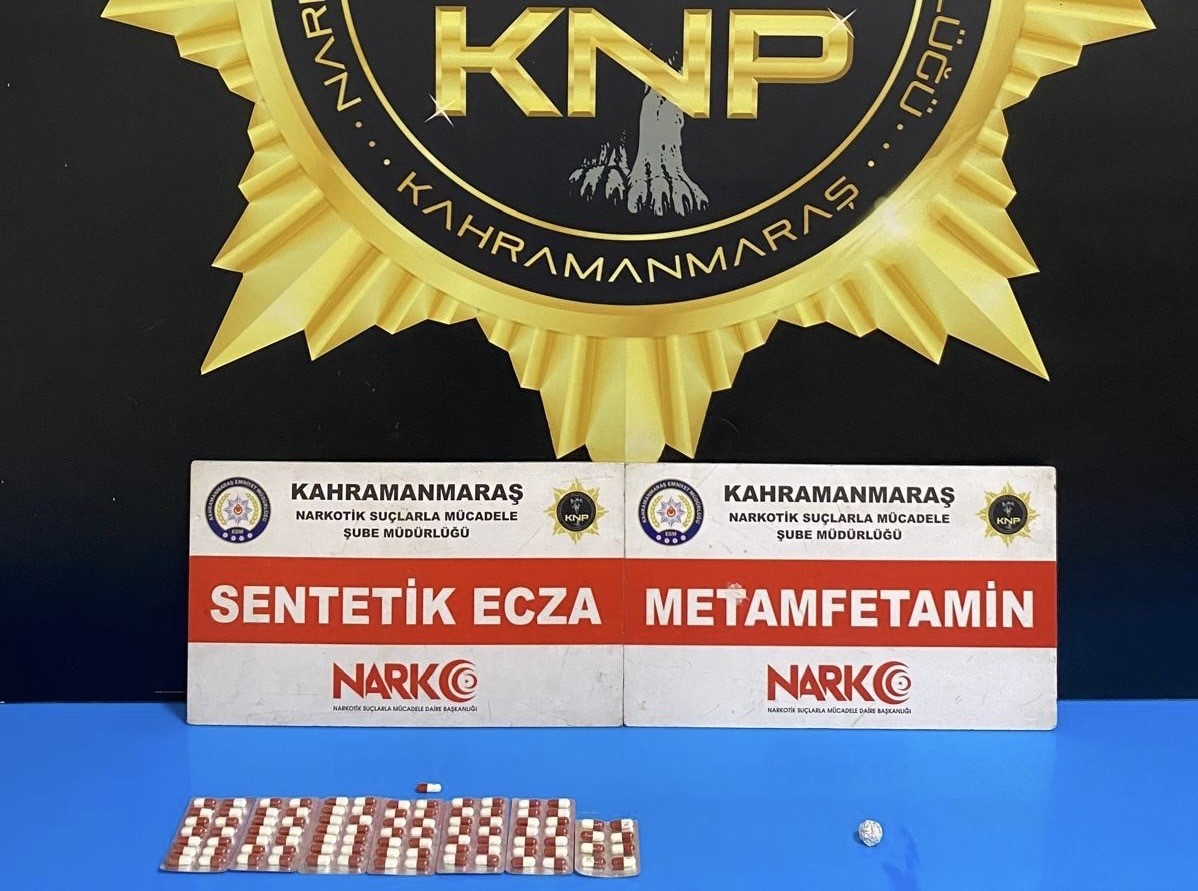 Kahramanmaraş’ta yakalanan 3 uyuşturucu taciri tutuklandı