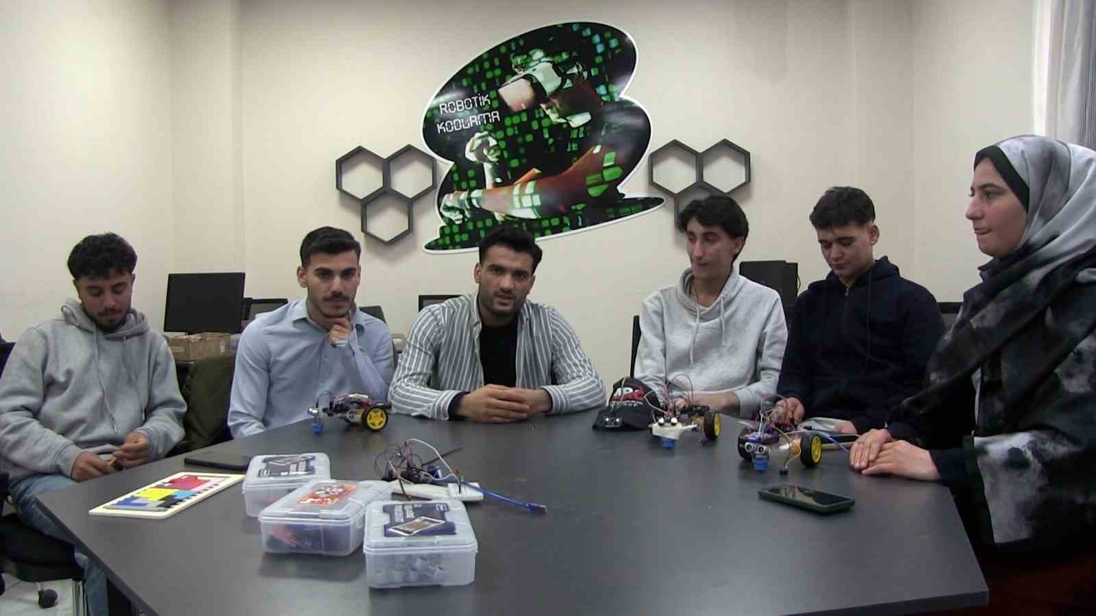 Eyyübiye’de robotik kodlama kursu kayıtları devam ediyor