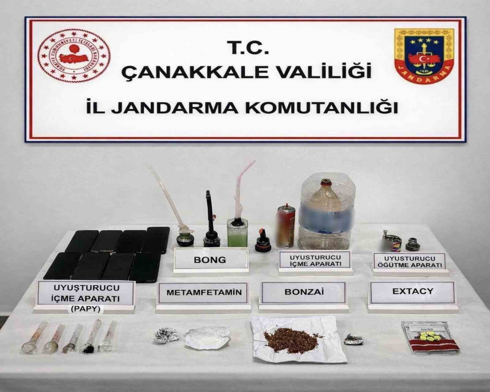 Çanakkale’de uyuşturucu operasyonu: 28 şüpheli yakalandı