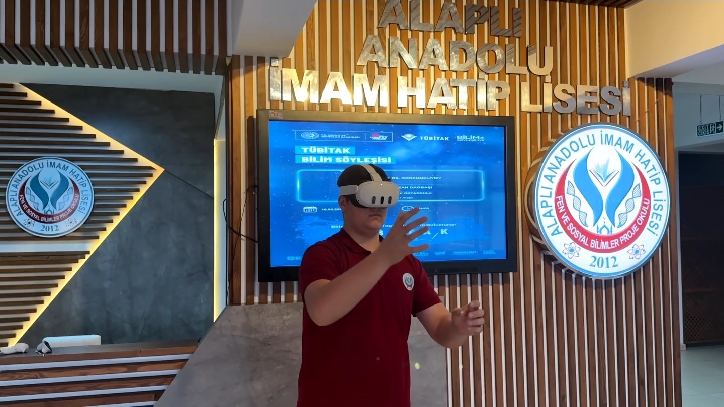 Alaplı İmam Hatip Lisesi’nde eğitimde teknolojiyle yeni bir adım