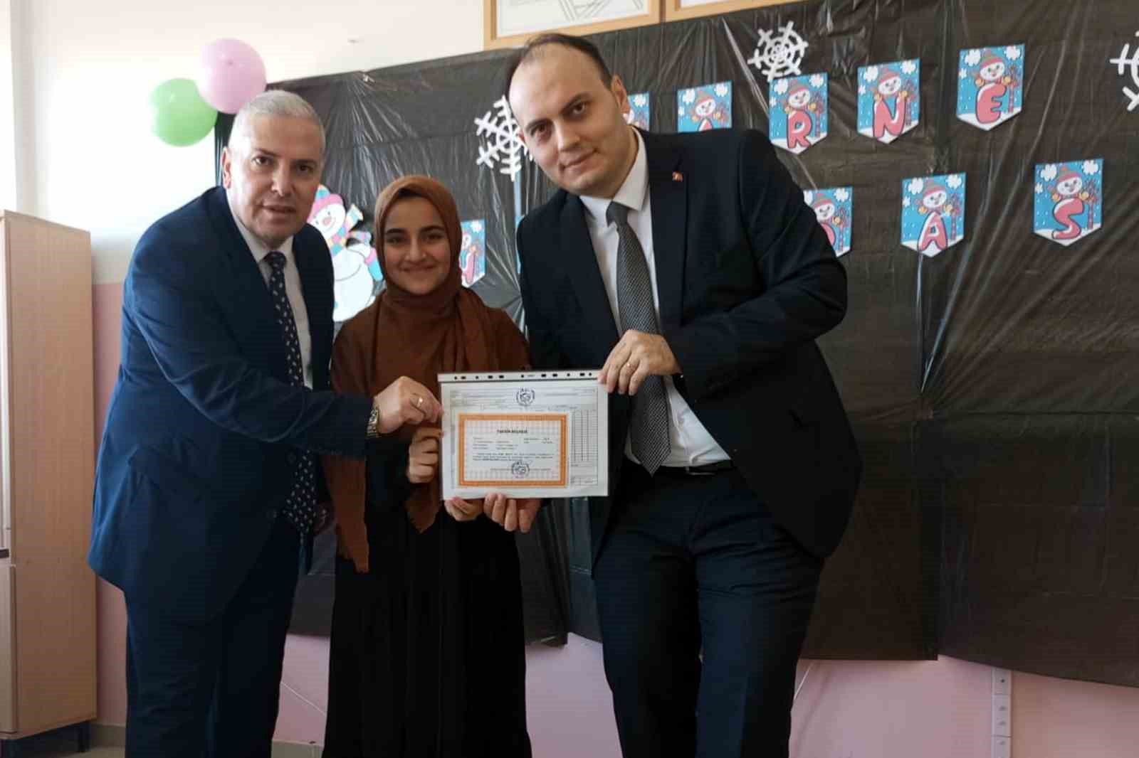 Araban’da 7 bin 250 öğrenci için ilk yarı tatili başladı