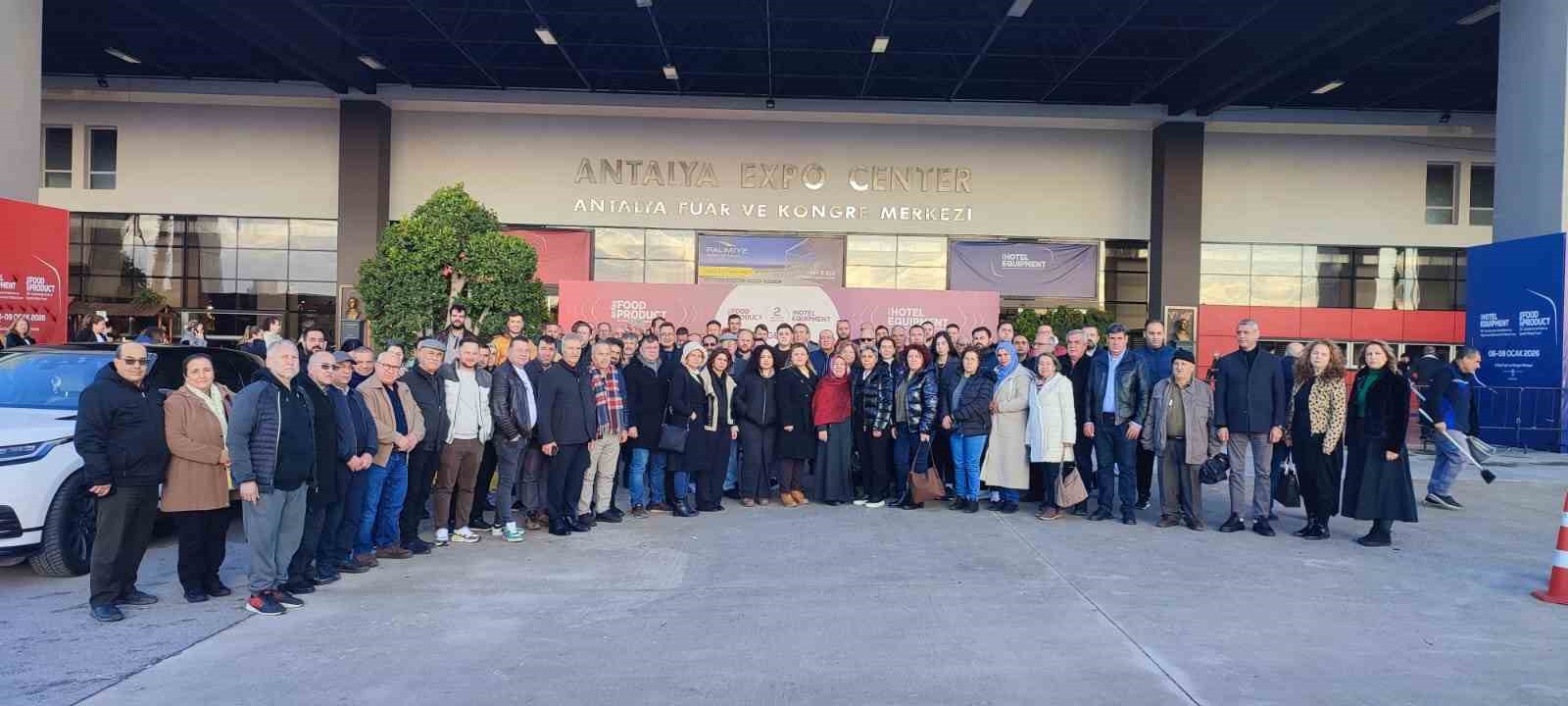 AYTO üyeleri gıda ve içecek fuarında sektörün nabzını tuttu