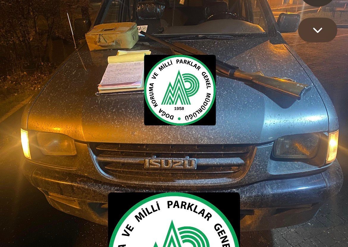 Bartın’da kaçak avcılar dron kameralarına yakalandı