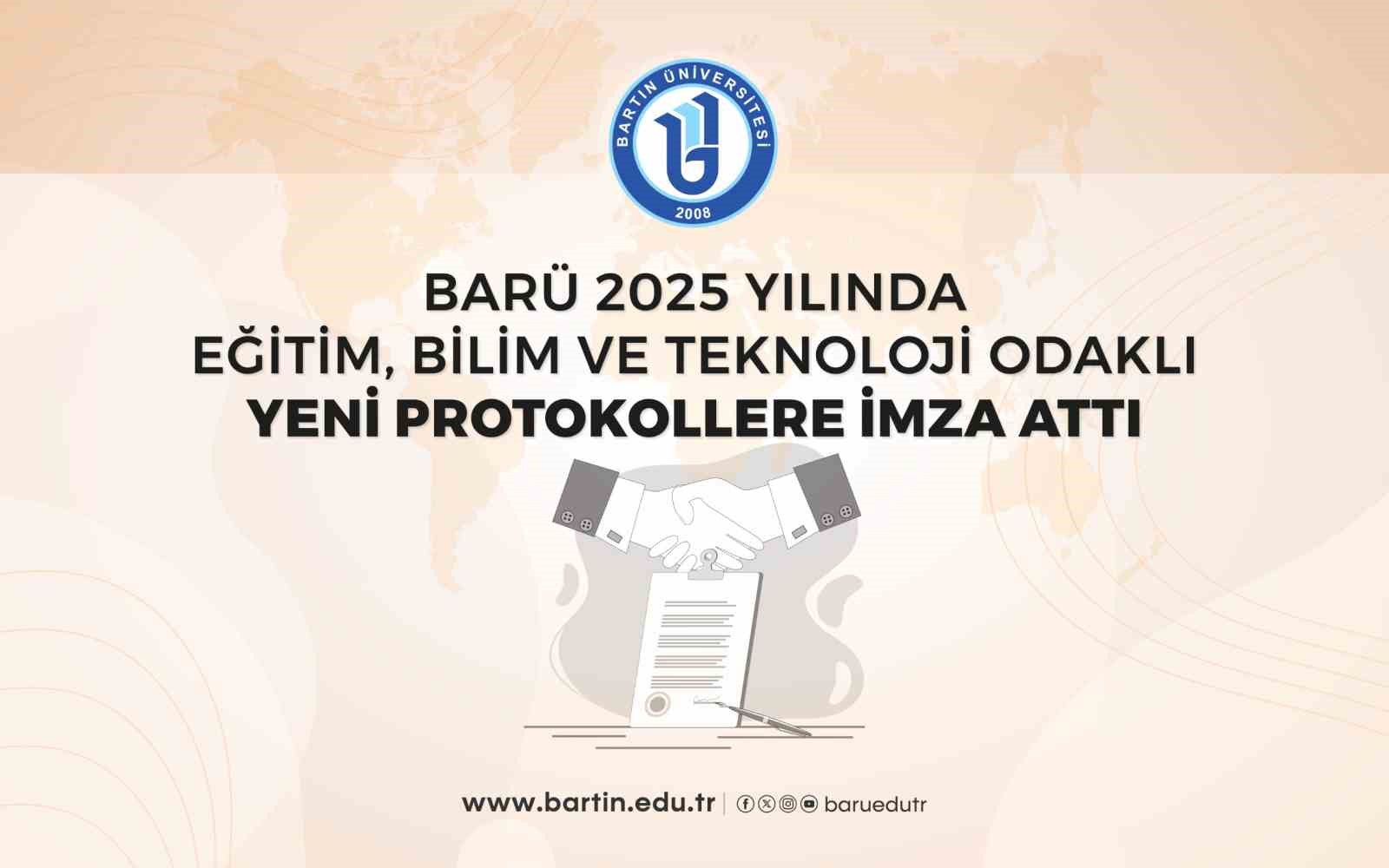 BARÜ 2025 yılında eğitim, bilim ve teknoloji odaklı yeni protokollere imza attı
