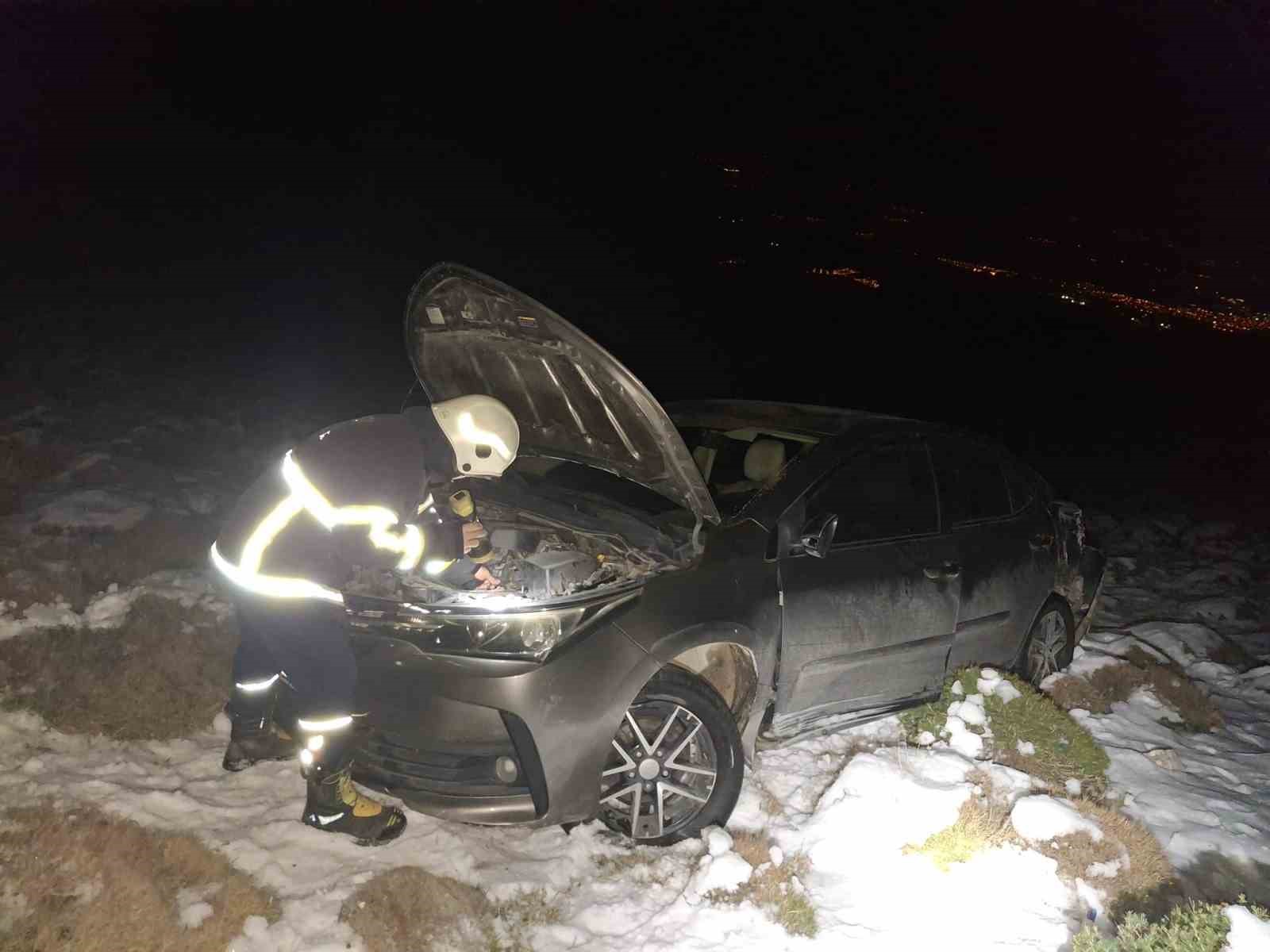 Belen’de trafik kazası: 2 yaralı