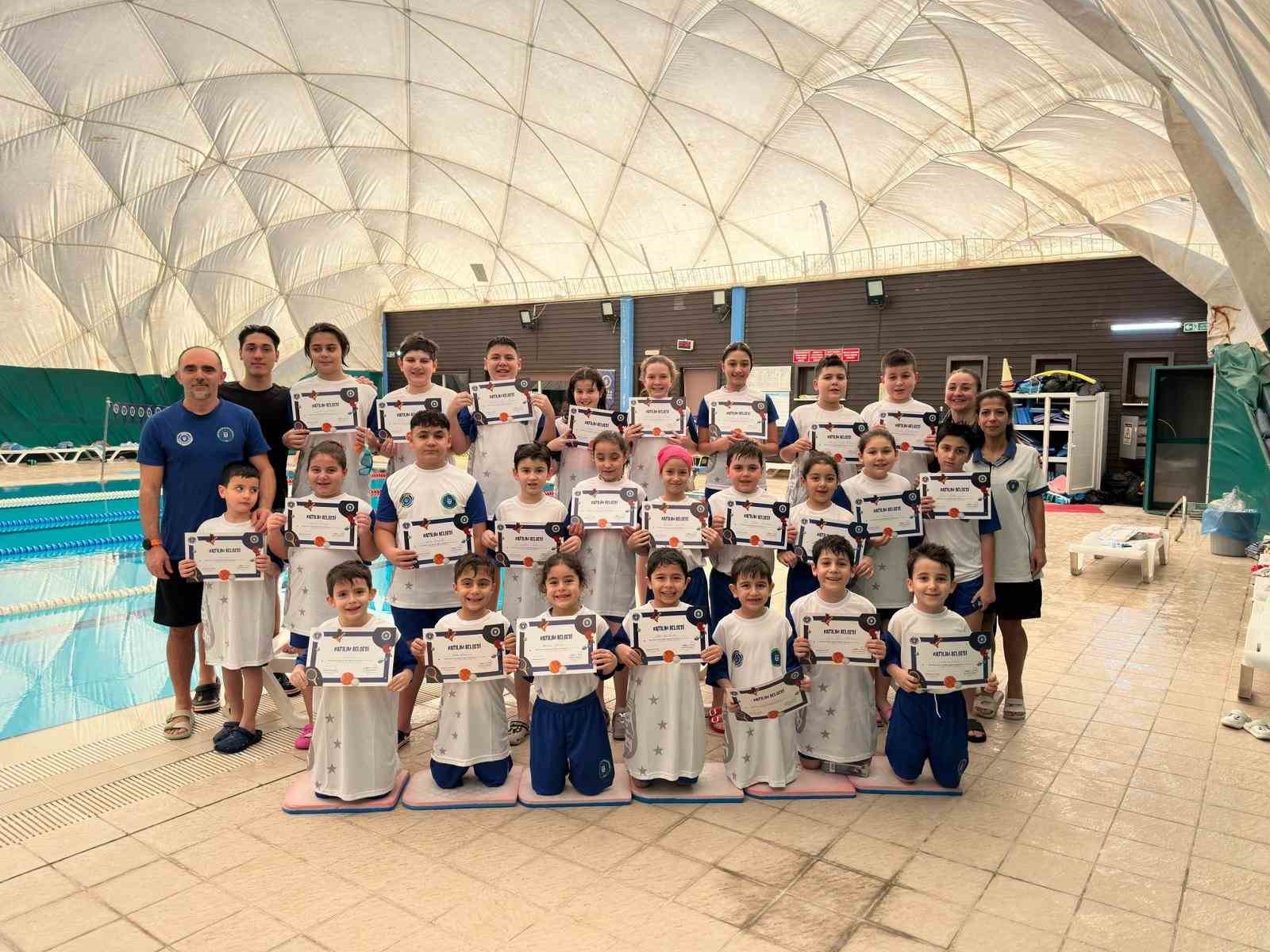 Büyükşehir kış okullarında sertifika heyecanı