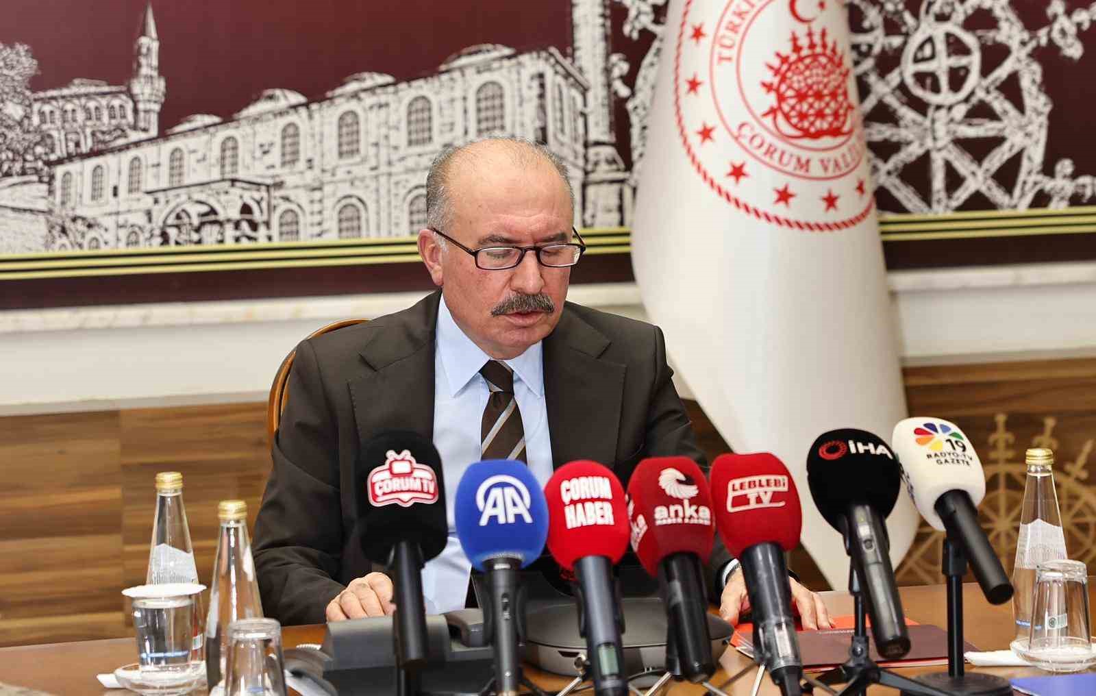 Çorum’da 2025 yılında suç oranları düştü