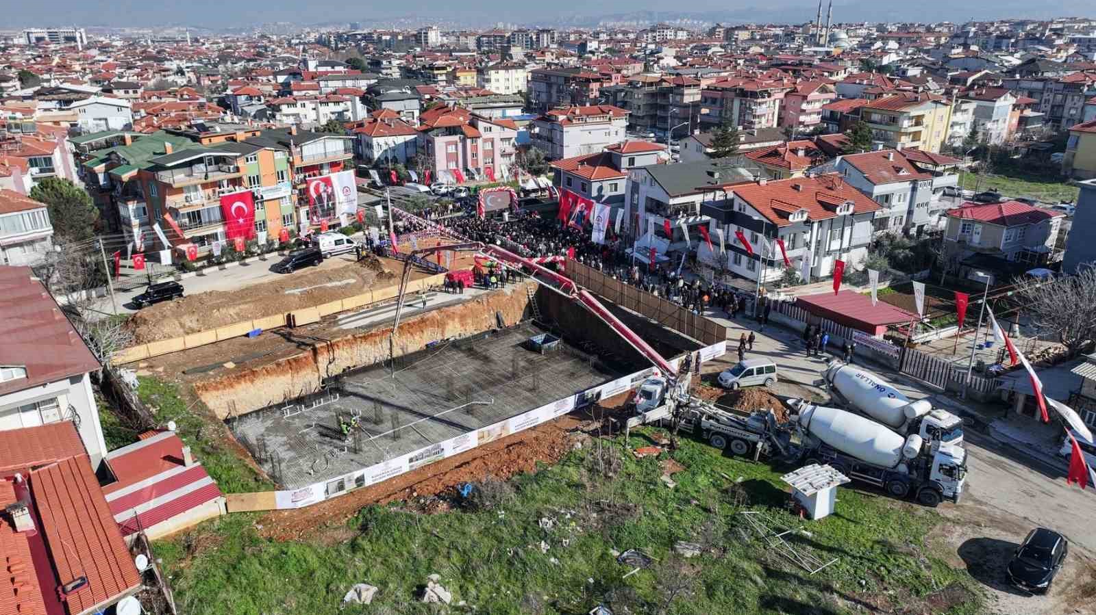 Egekent Karaman Güneşli Günler Çocuk Gelişim Merkezinin temel atma töreni düzenlendi