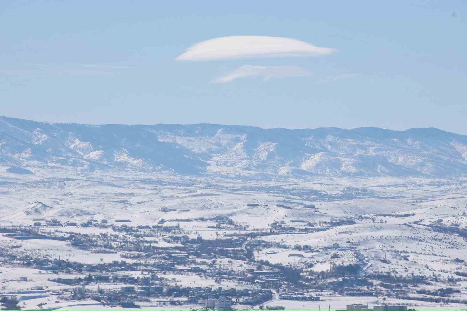 Elazığ’da mercek bulut şöleni