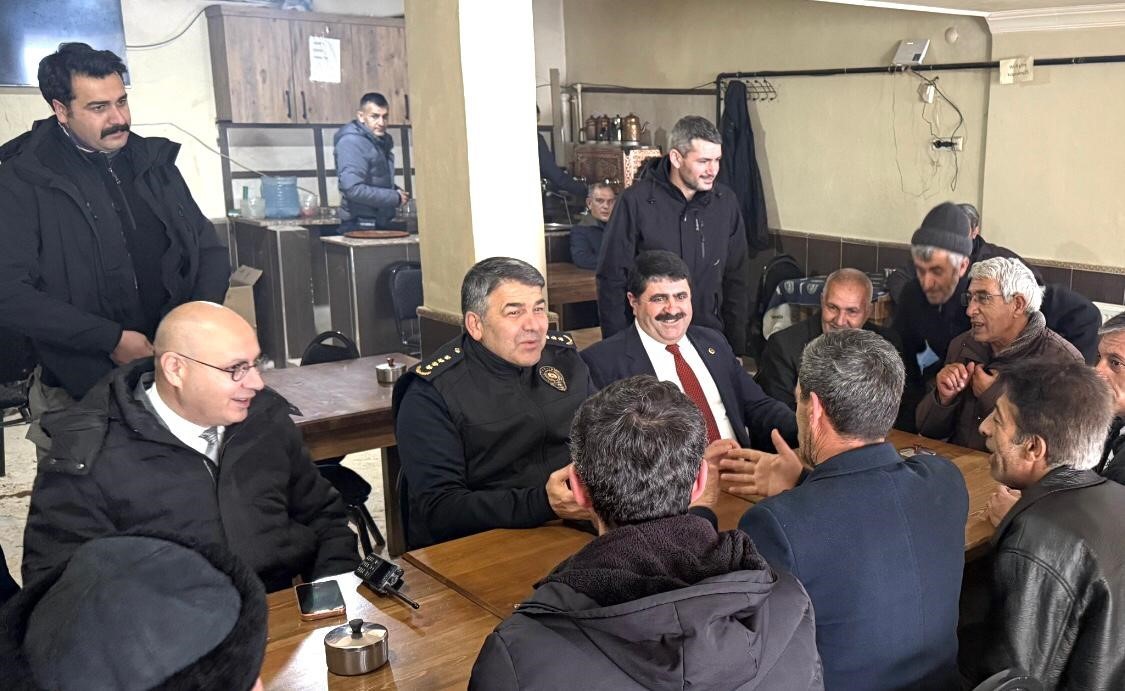 Emniyet Müdür Karaburun’dan, Köprüköy’de ’Huzur toplantısı’