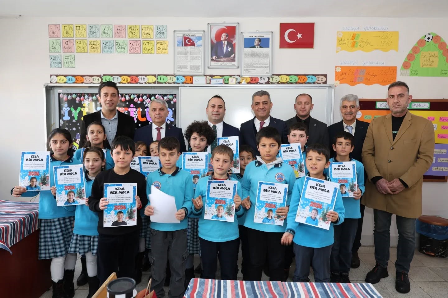 Erzurum’da karne heyecanı