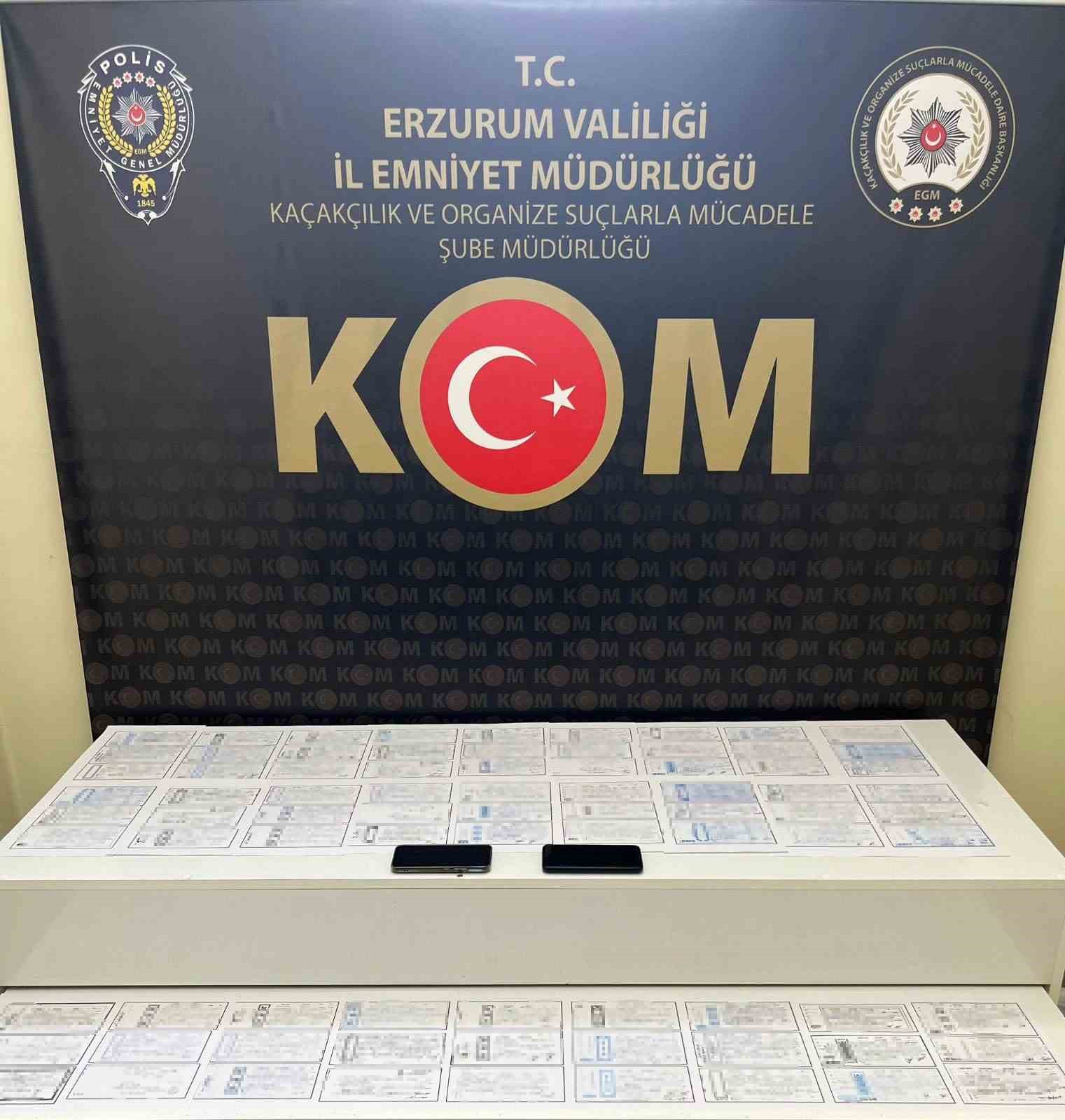 Erzurum’da tefeci operasyonunda 1 tutuklama