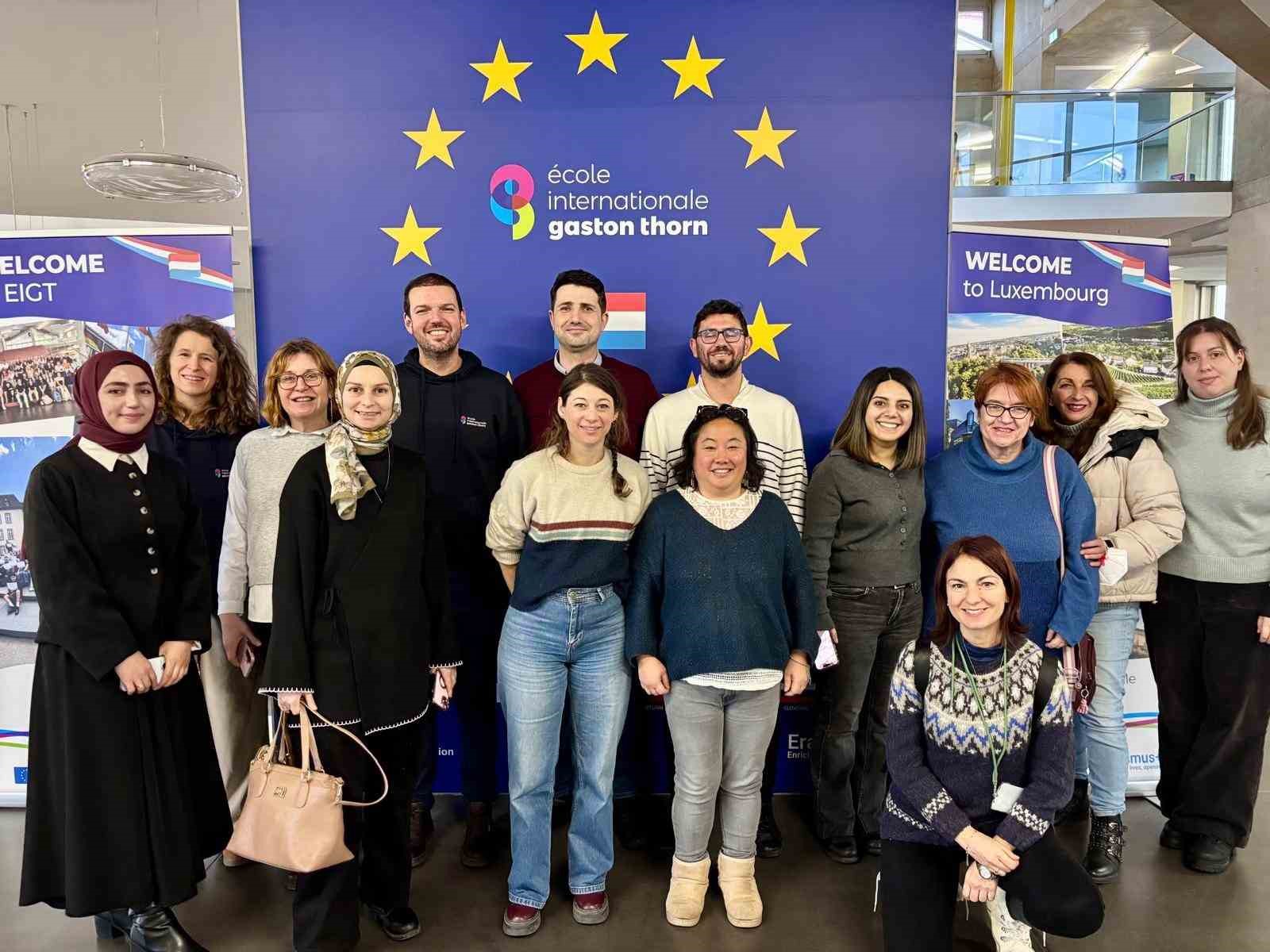 Hınıs’tan Avrupa’ya uzanan eğitim hamlesi: Öğretmenler Lüksemburg’da iklim değişikliği eğitimi alıyor