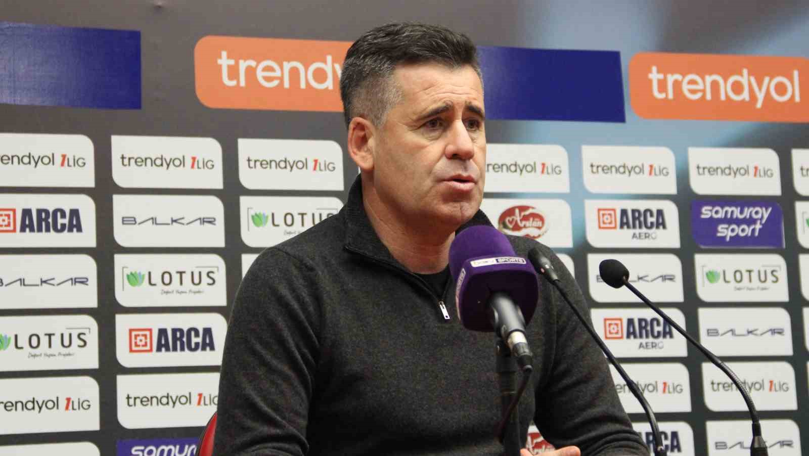 Hüseyin Eroğlu: "Eksiklerimizi tamamlayacağız ve haftaya en iyi şekilde hazırlanacağız"