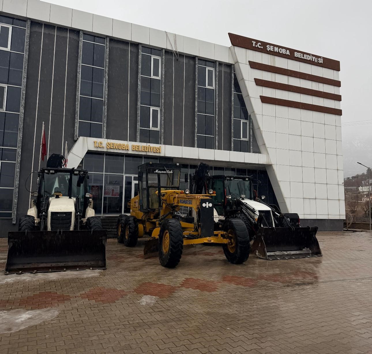 İpek yolunda belediye ekipleri görev başında