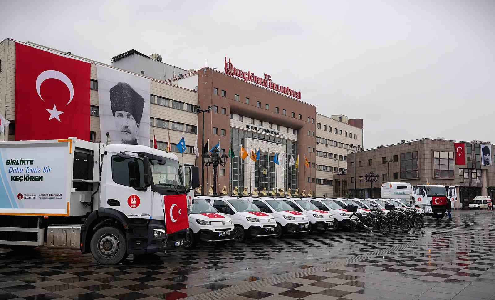 Keçiören Belediyesi araç filosunu genişletiyor