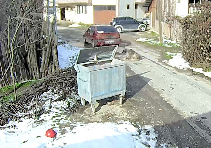 Köpeği ezen sürücü yakalandı