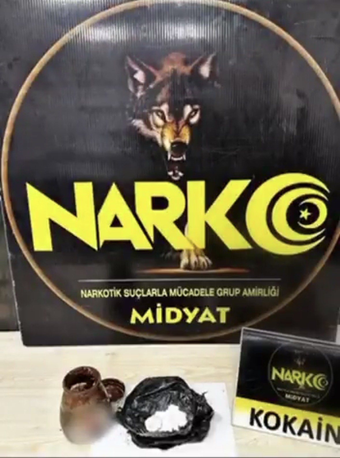 Mardin’de çikolata kavanozunda kokain ele geçirildi