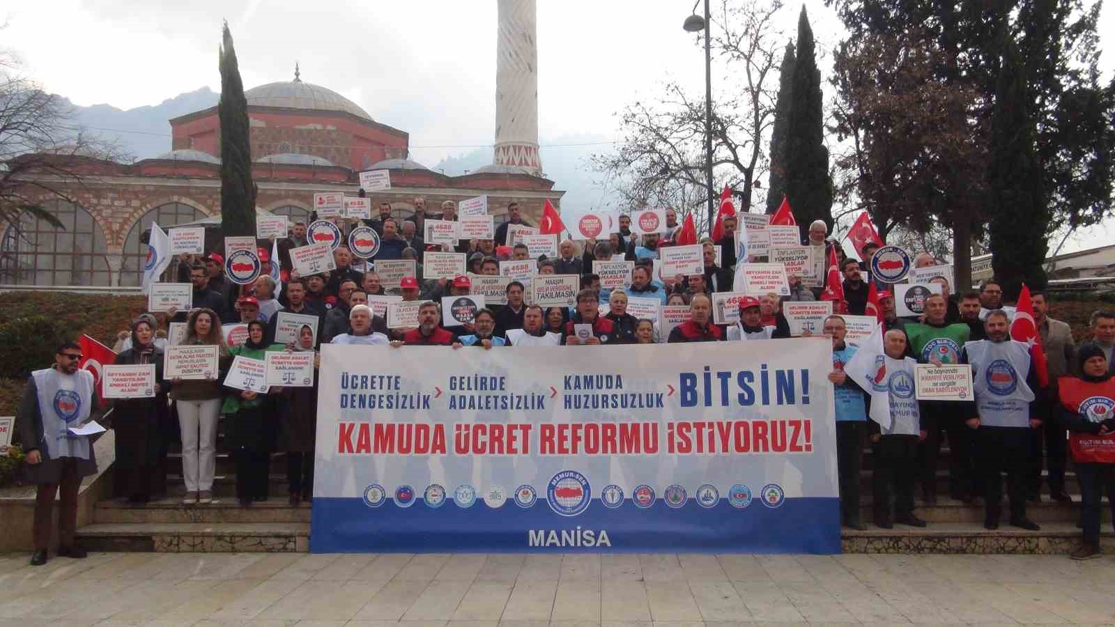 Memur-Sen’den ’Ücrette dengesizlik, gelirde adaletsizlik bitsin’ çağrısı