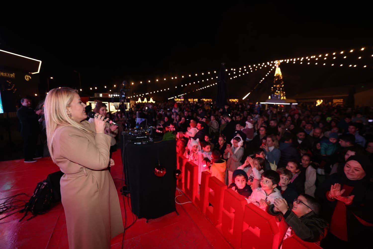 Merkezefendi Kış Festivalinde eğlence devam ediyor