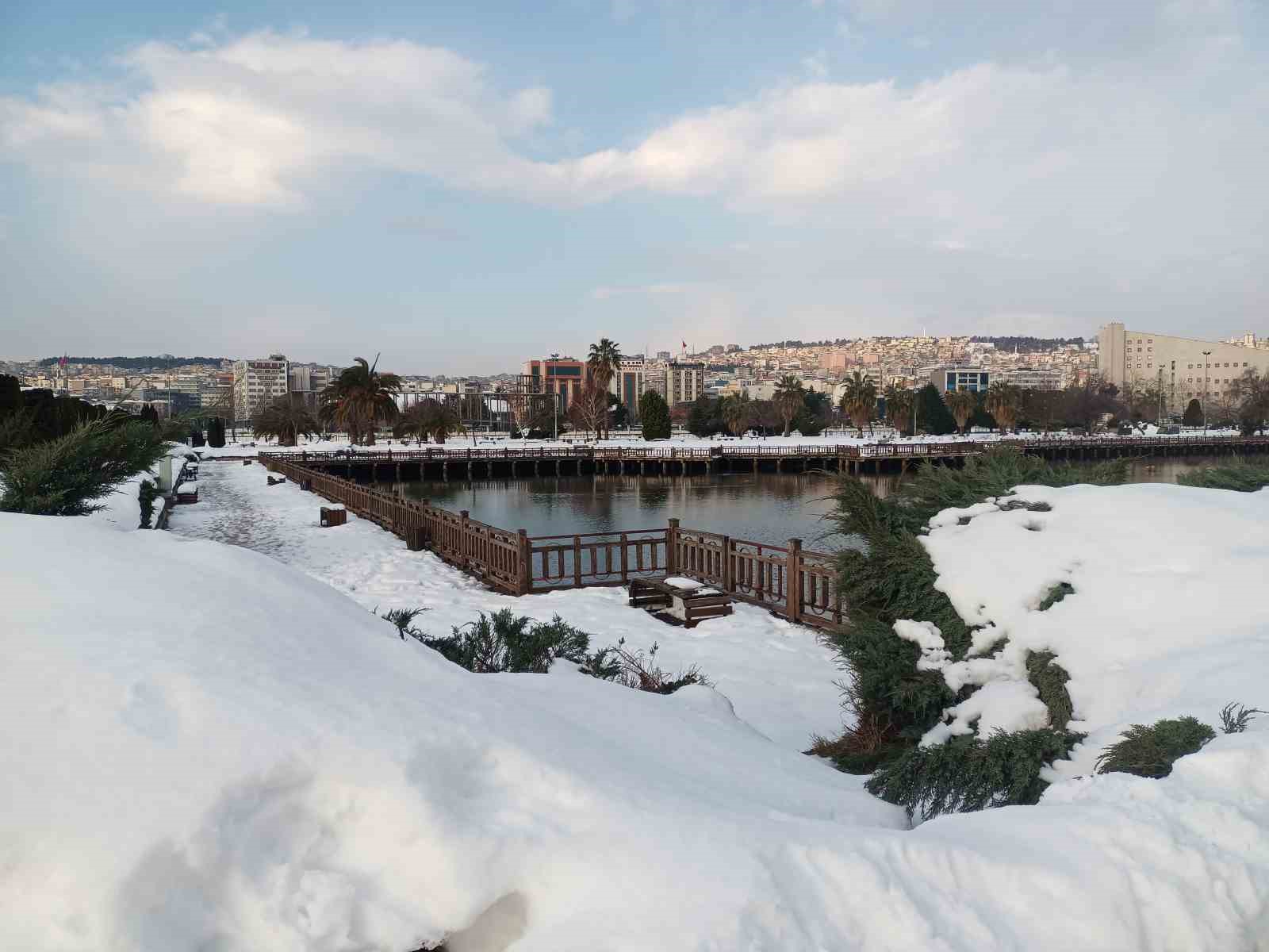 Samsun için kuvvetli kar alarmı