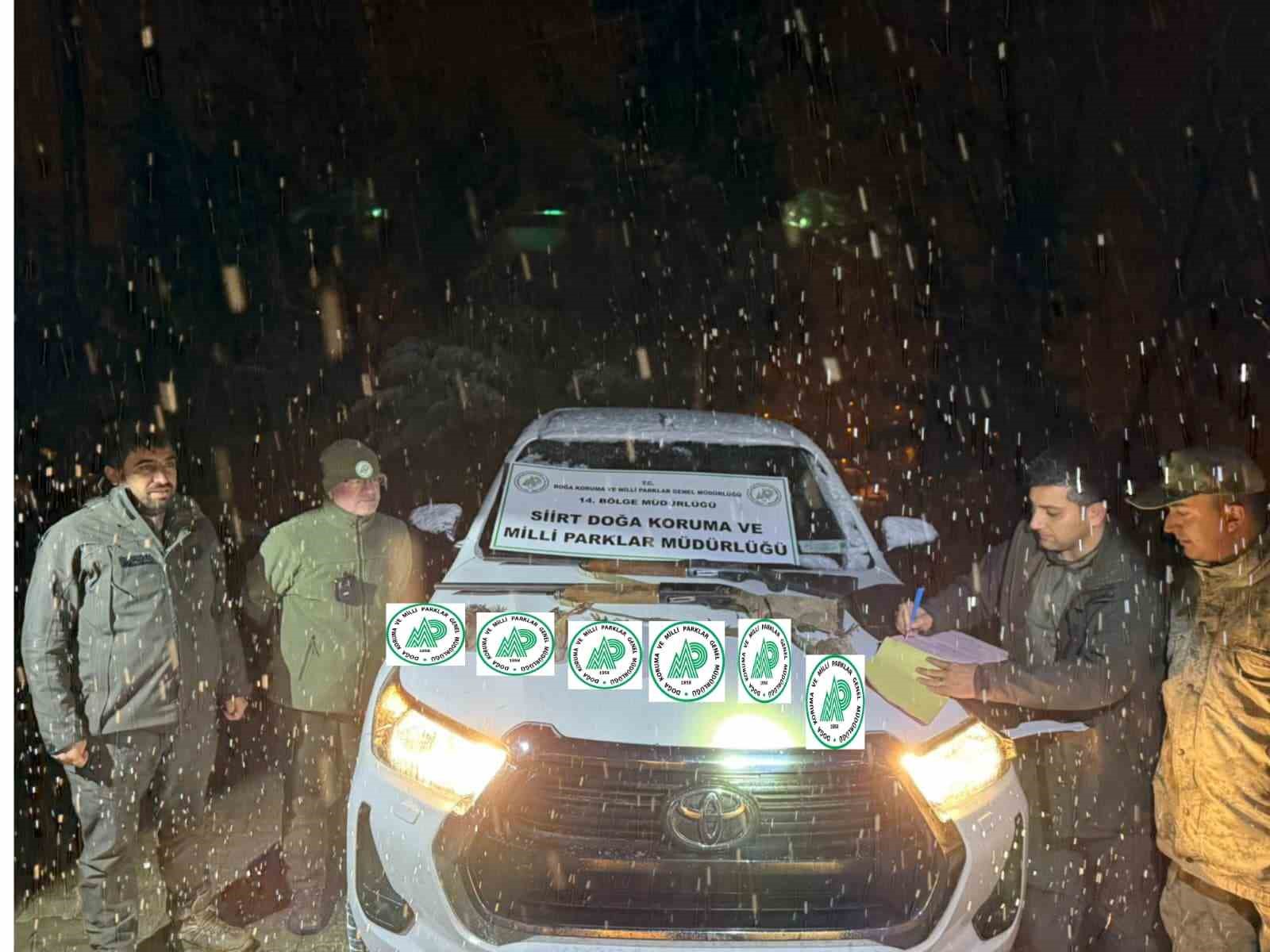 Siirt’te üç kaçak avcıya 68 bin lira ceza