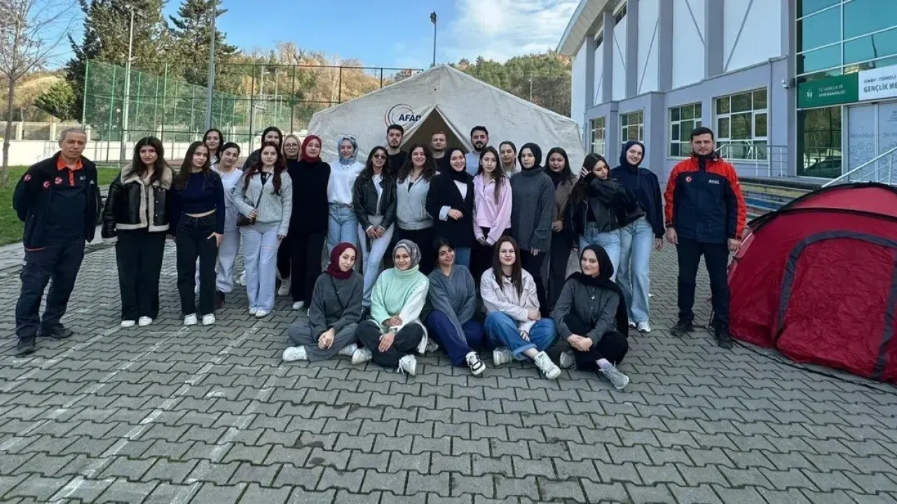 Sinop’ta AFAD gönüllüleri sahaya hazır