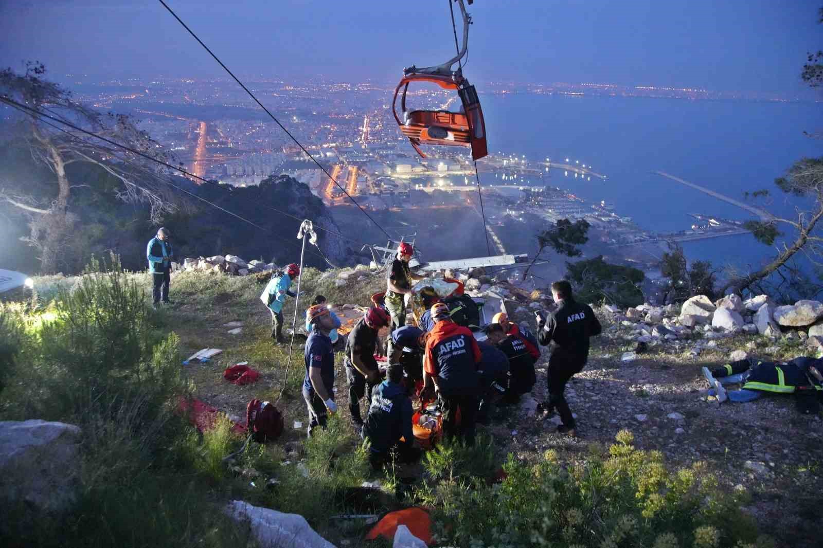 Teleferik kazası davasında adli kontroller kalktı