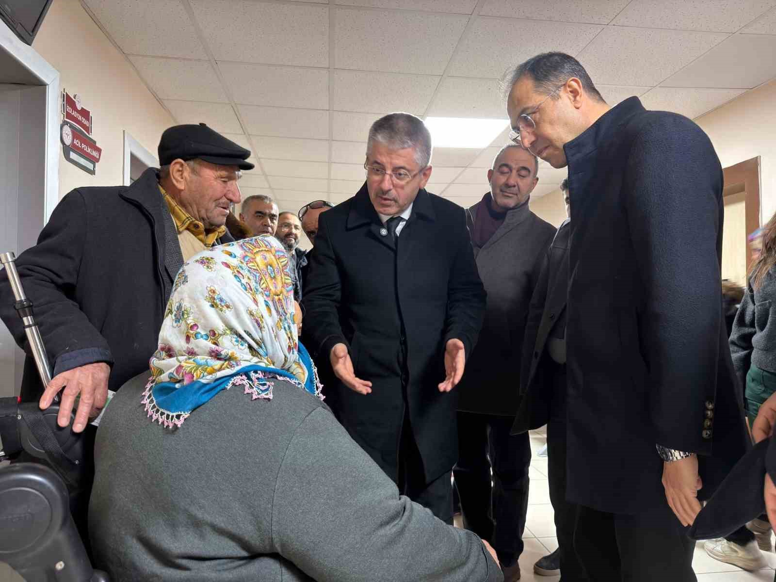 Vekil Çopuroğlu, İncesu’daki sağlık hizmetlerini inceledi