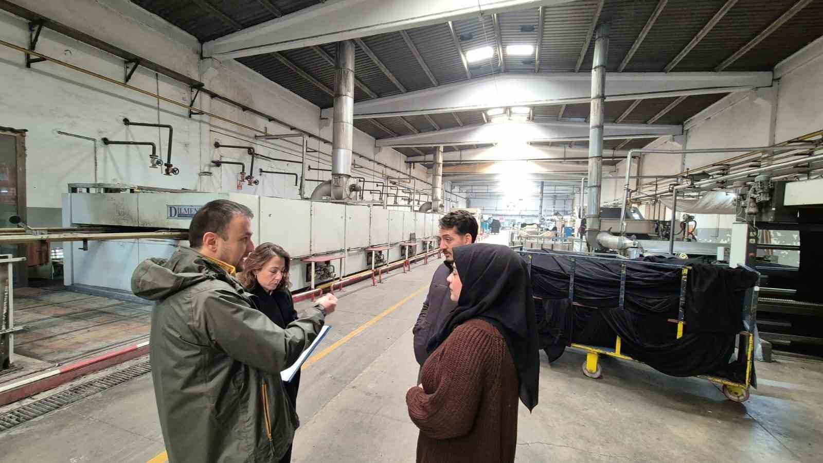 Yeşil dönüşüm teknik destek programından destek almaya hak kazanan 3 firma incelendi