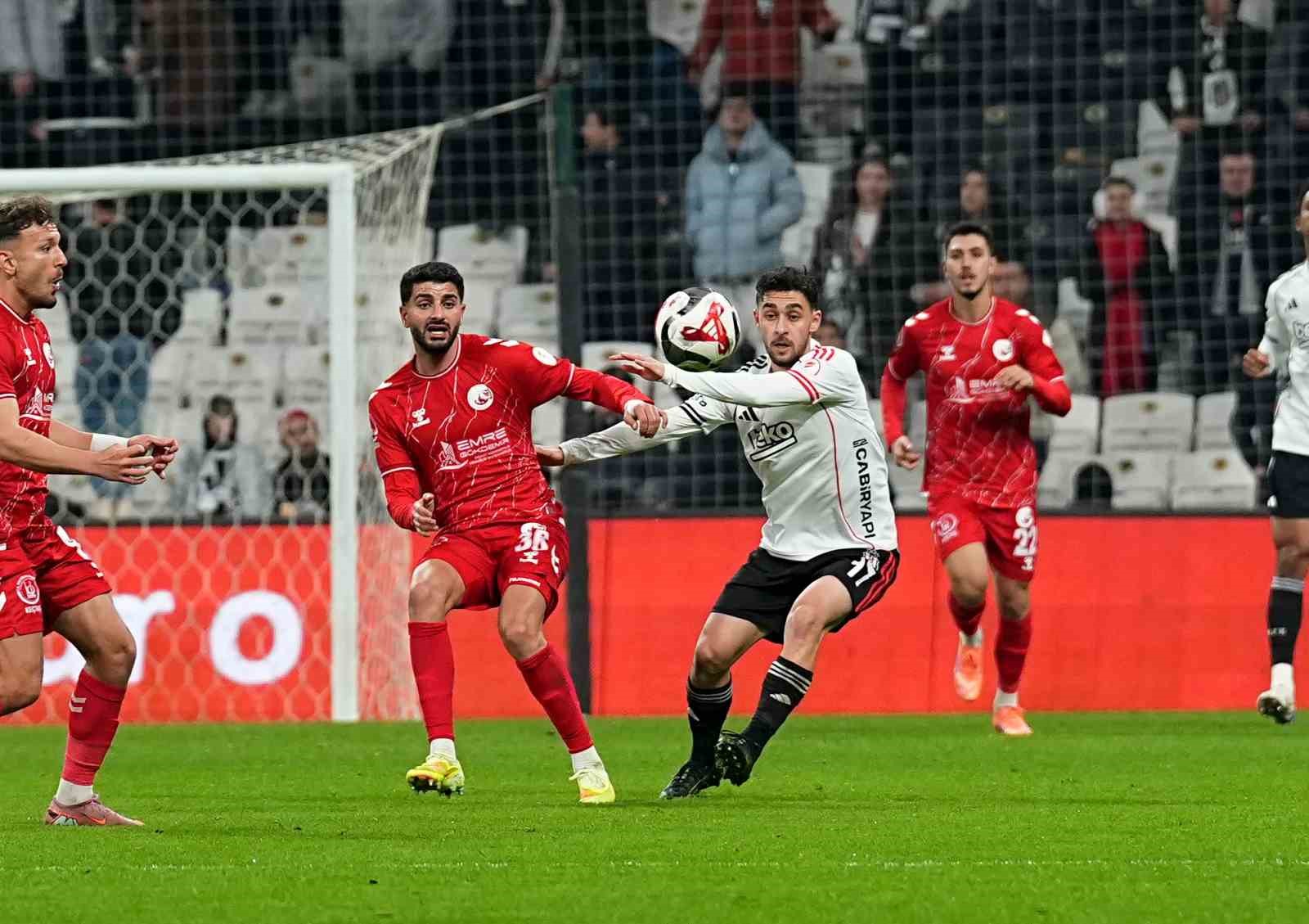 Ziraat Türkiye Kupası: Beşiktaş: 3 - Ankara Keçiörengücü: 0 (Maç sonucu)