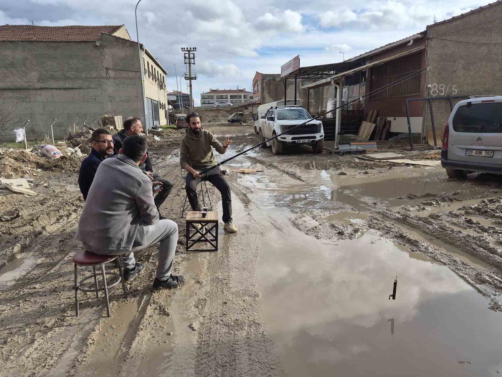 Eskişehir Baksan Sanayi Sitesi Sular Altında Kaldı.