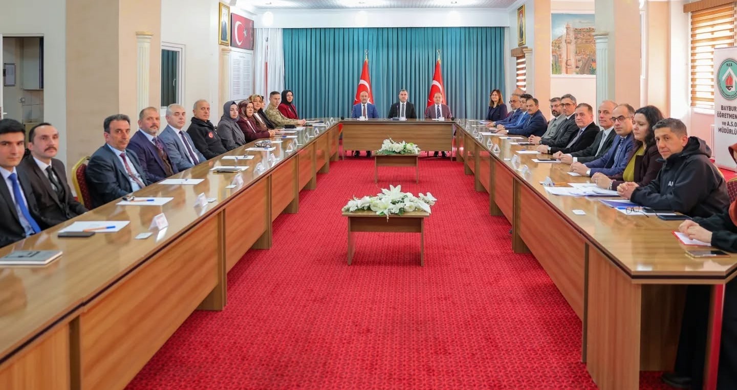 Bayburt’ta aile yapısını güçlendirmeye yönelik çalışmalar değerlendirildi